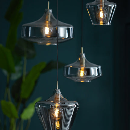 Hanglamp Solna - Smoke Glas - Ã˜39,5cm