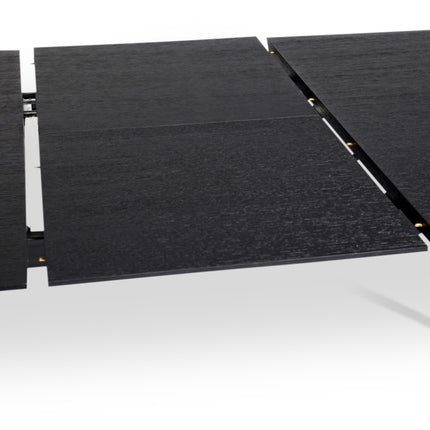 Eettafel  -  zwart eiken
