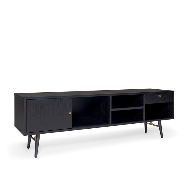 TV Kast -  black oak