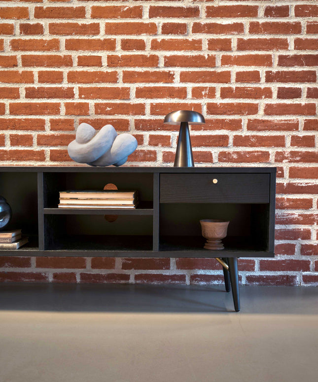 TV Kast -  black oak