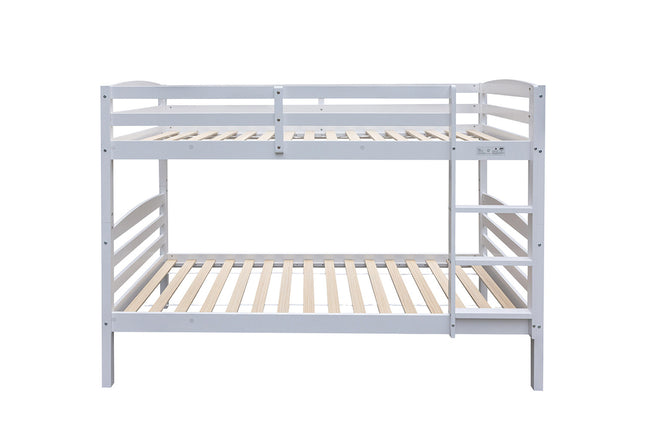 Stapelbed 'Roy' 90x200 Splitsbaar Wit (2c)