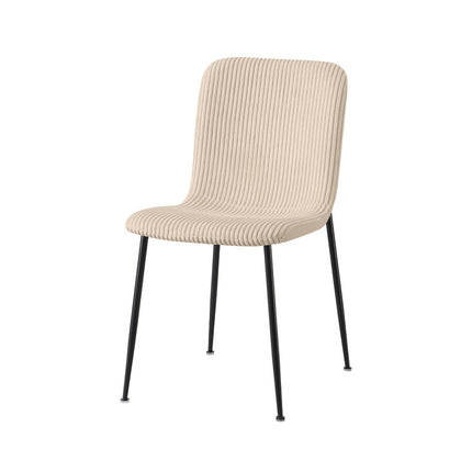 Eetkamerstoel' Alice' Corduroy Beige (2 per doos)
