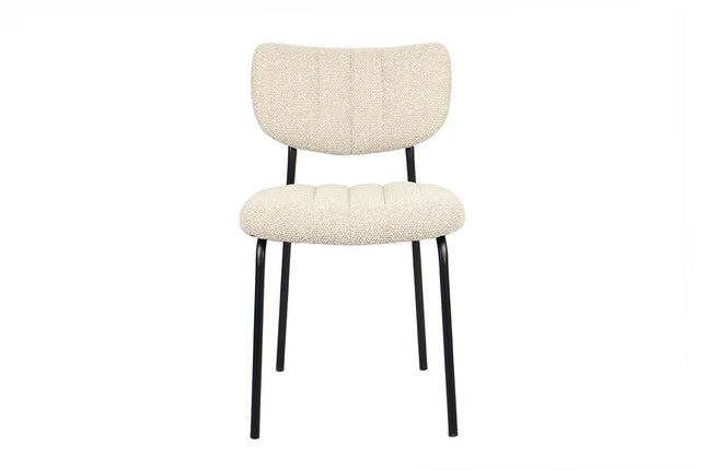 Eetkamerstoelen 'Antura' Stof Beige (2 per doos)