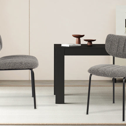 Eetkamerstoelen 'Antura' Stof Donkergrijs (2 per doos)