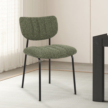 Eetkamerstoelen 'Antura' Stof Groen (2 per doos)
