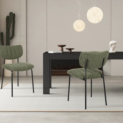 Eetkamerstoelen 'Antura' Stof Groen (2 per doos)