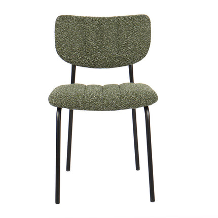 Eetkamerstoelen 'Antura' Stof Groen (2 per doos)