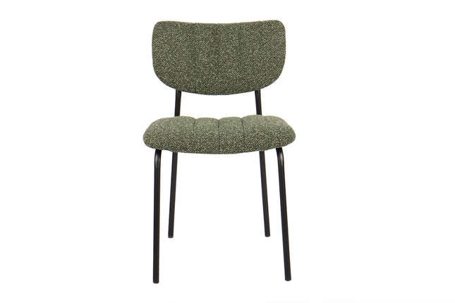 Eetkamerstoelen 'Antura' Stof Groen (2 per doos)