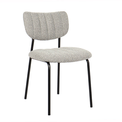 Eetkamerstoelen 'Antura' Stof Lichtgrijs (2 per doos)