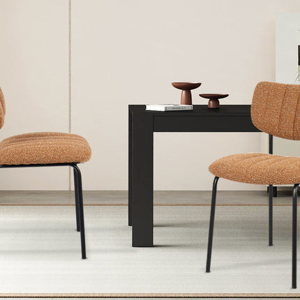 Eetkamerstoelen 'Antura' Stof Oranje (2 per doos)