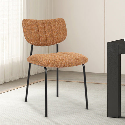 Eetkamerstoelen 'Antura' Stof Oranje (2 per doos)