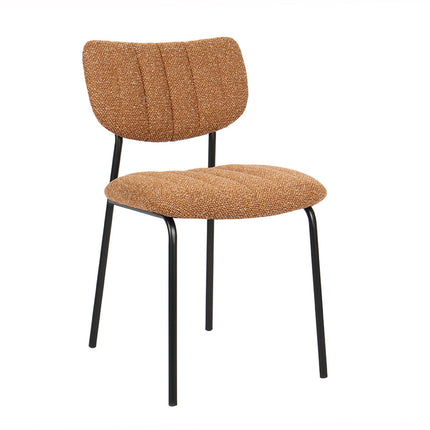 Eetkamerstoelen 'Antura' Stof Oranje (2 per doos)