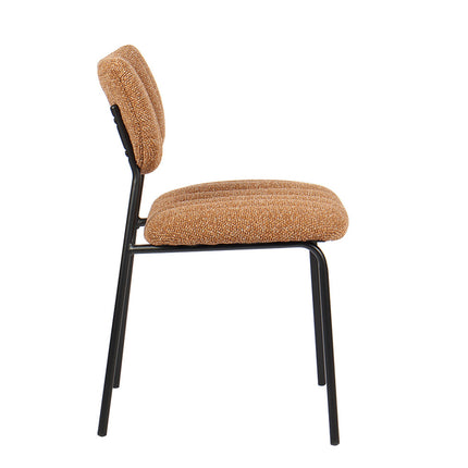 Eetkamerstoelen 'Antura' Stof Oranje (2 per doos)