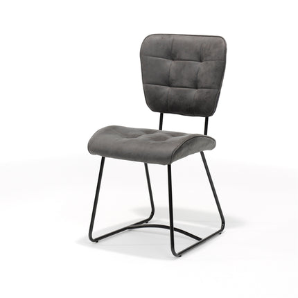 Eetkamerstoelen  antraciet