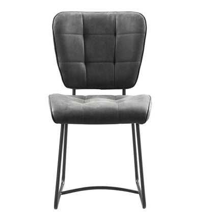Eetkamerstoelen  antraciet