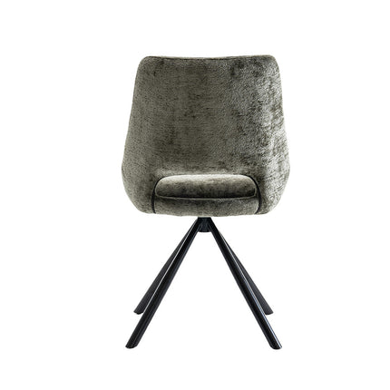Eetkamerstoelen 'Dante' Stof Groen (2 per doos)