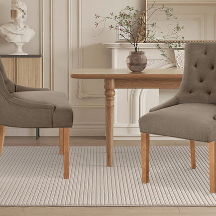 Eetkamerstoel 'Fancy' Stof Taupe (2 per doos)