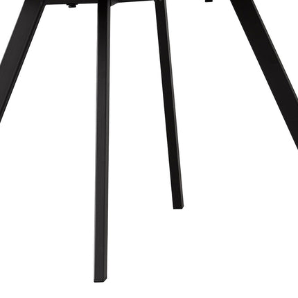 Eetkamerstoelen 'Filou' Bouclé Zand Rug PU Bruin (2 per doos)