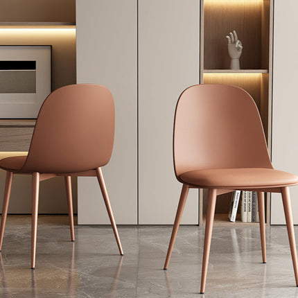 Stoel 'Jasmin' Zitting PP kussen PU Terracotta