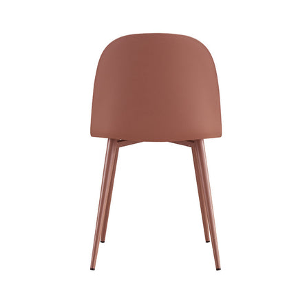 Stoel 'Jasmin' Zitting PP kussen PU Terracotta