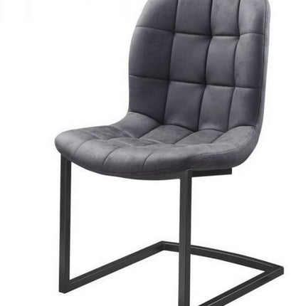 Stoel Savannah zwart - Stof Soft Antraciet