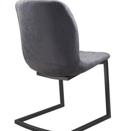 Stoel Savannah zwart - Stof Soft Antraciet