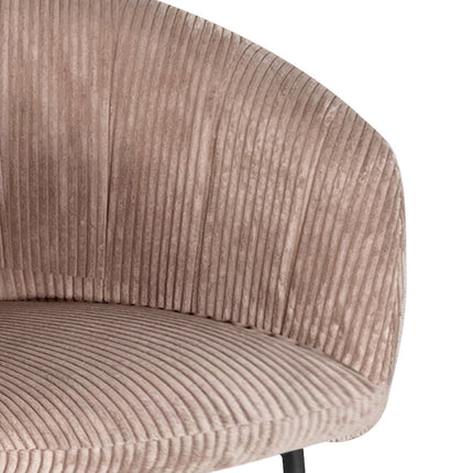 Stoel 'Sevilla' Corduroy Zand (2 per doos)