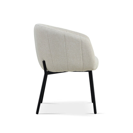 Stoel 'Sevilla' Stof Beige (2 per doos)