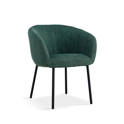 Stoel 'Sevilla' Stof Groen (2 per doos)