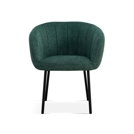 Stoel 'Sevilla' Stof Groen (2 per doos)
