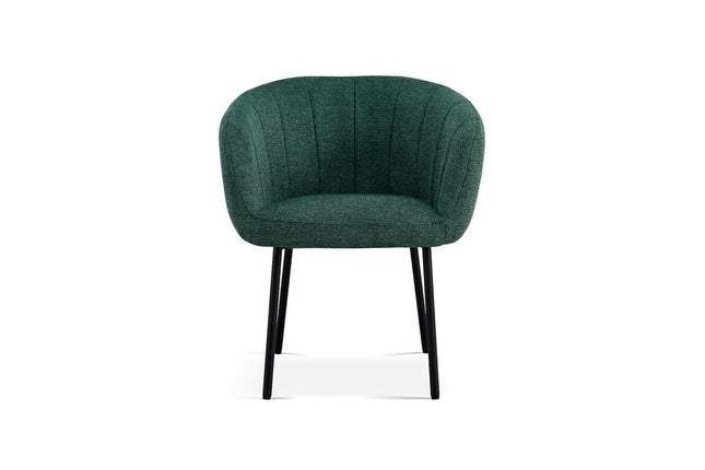 Stoel 'Sevilla' Stof Groen (2 per doos)