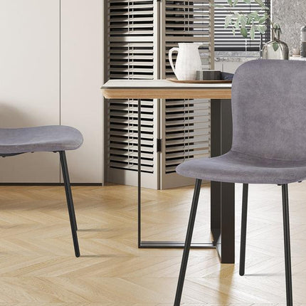 Eetkamerstoel'Susan' PU Taupe (4 per doos)