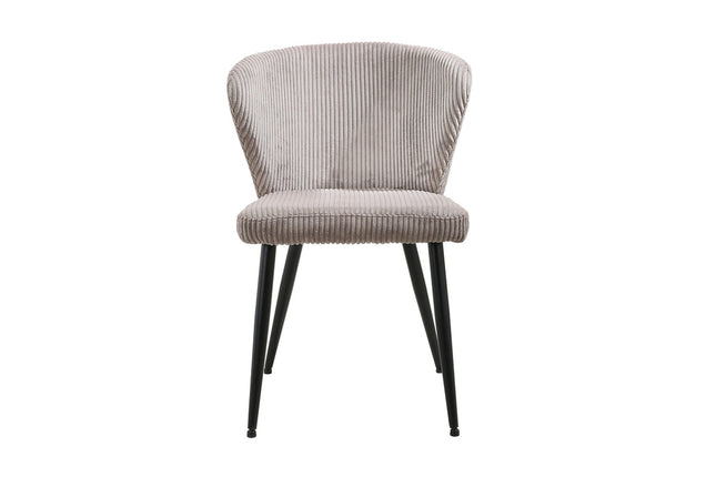 Eetkamerstoel 'Tornado' Corduroy Zand (2 per doos)