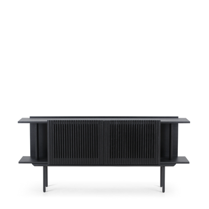 louvre XL sideboard - black oak