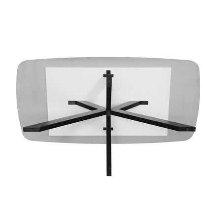 Eettafel 180  Ovaal Glanzend Steen Italian Grijs