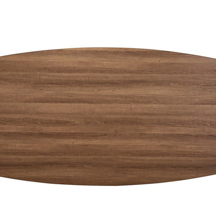 NOVA Eettafel 200 Ovaal Decor Oude Eik