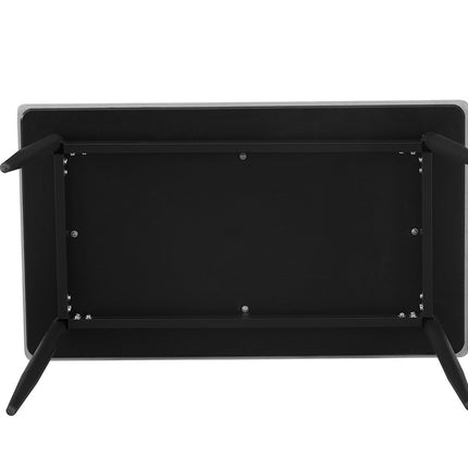 Eettafel Lina 120 cm Rechthoekig Steen Grijs