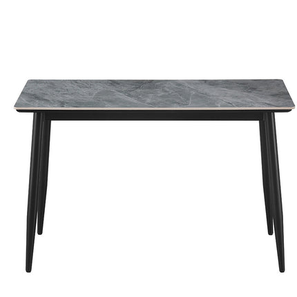 Eettafel Lina 120 cm Rechthoekig Steen Grijs