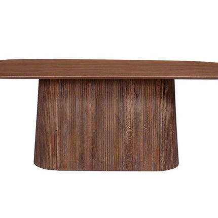 Eettafel Miguel' 230 cm Ovaal Mango hout