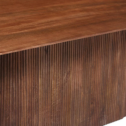 Eettafel Miguel' 230 cm Ovaal Mango hout