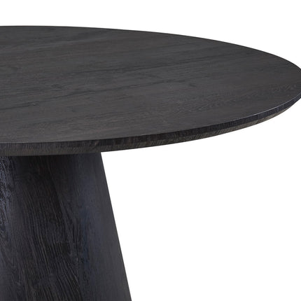 Eettafel 120 cm Rond Decor Donkerbruin