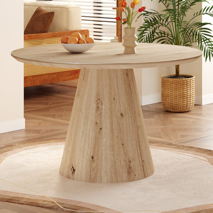 Eettafel 120 cm Rond Decor Oude eik