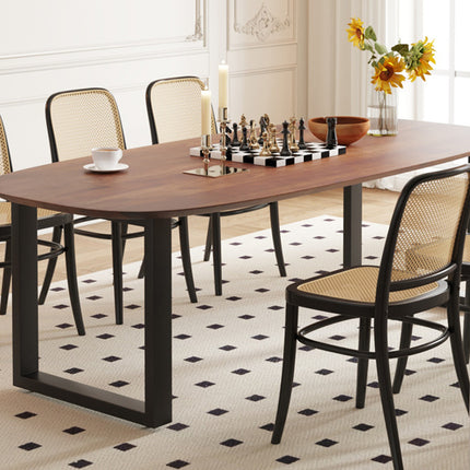 Eettafel 220x100 - Mango hout Bruin