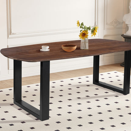 Eettafel 220x100 - Mango hout Bruin
