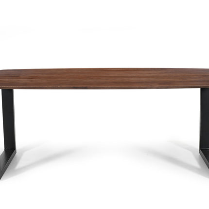 Eettafel 220x100 - Mango hout Bruin
