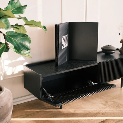 Lovy tv kast - black oak