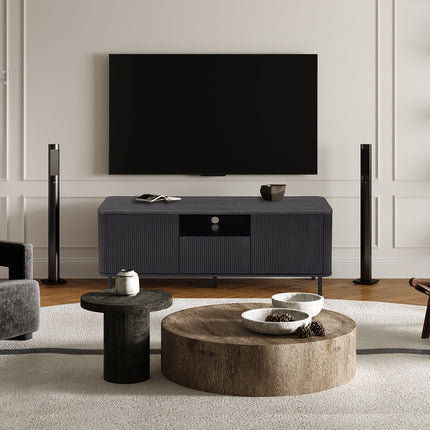 TV meubel 'Lagos' 140 cm Decor Donkerbruin (1c)