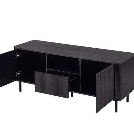TV meubel 'Lagos' 140 cm Decor Donkerbruin (1c)