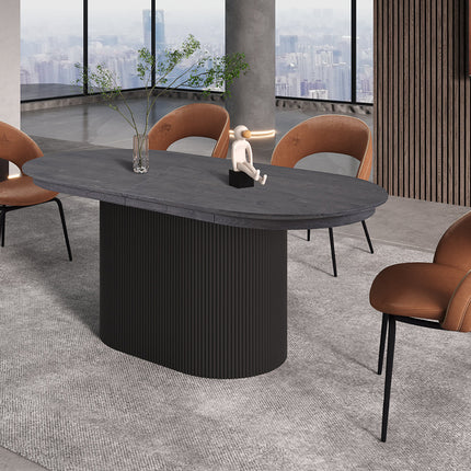 Eettafel Uitschuifbare  180-220 cm Ovaal