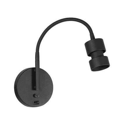 Wandl. 1-l. GU10 + USB-A  *M*